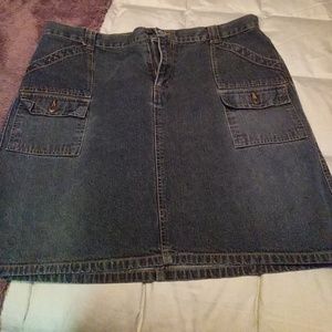 Denim skirt